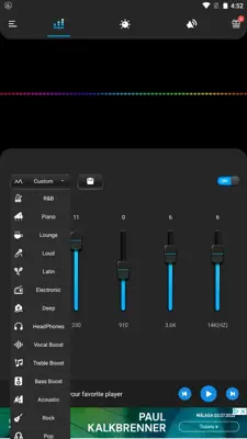 BASS EQUALIZER android App screenshot 2