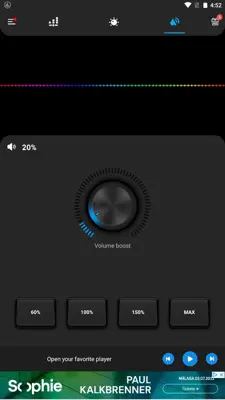 BASS EQUALIZER android App screenshot 3